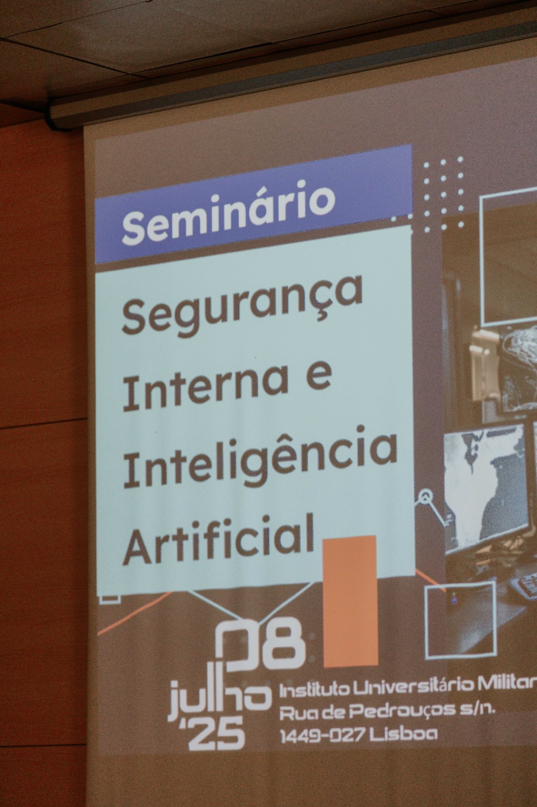 Seminário Segurança Interna e Inteligência Artificial